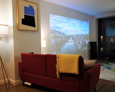 Unique Luxury Apartment with multiple projectors