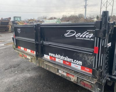 Used 2021 DELTA DUMP TRAILER 14,000 LBS Dump Trailer in Rochester, NY