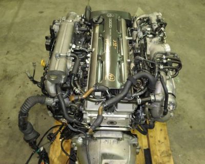 JDM 94-98 Toyota Supra 2JZ GTE Twin Turbo Engine 6 Speed Getrag Transmission BOX