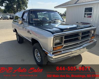 1986 Dodge Ramcharger