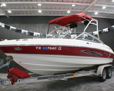 2006 CHAPARRAL 220 SSi
With leisure time threatened and "family vacations" on the endangered-species list these days, an instant escape is a hot commodity. This Chaparral 220 SSi is the answer.  Pack the family in the car, tow the boat to the lake and, at least for the day, you're in another world.
This 220 SSi is nimble and well mannered. This bow rider precisely carves slalom turns and a real...