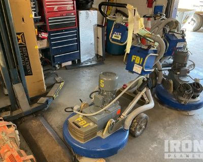 2012 Lenze National 10HP Grinder Electric Concrete Grinder