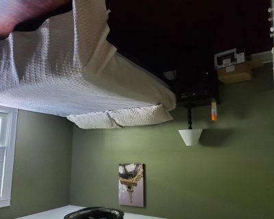 Furnished 1/1 in my 2/2 condo on the water 5 minutes from downtown St Pete. $900 including all utili