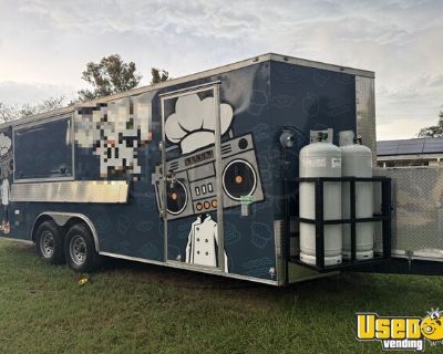 2019 8' x 20' Diamond Cargo Kitchen Food Concession Trailer with Pro-Fire System