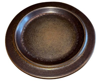 Vintage Arabia Finland Ruska Brown Salad Plate