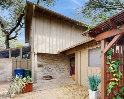 Avg / night: $252. Charming, dog-friendly townhouse w/private gas grill, patio, & near downtown | Located in Austin, TX | 4.16 Stars | 3 Bed, 2.5 Bath | Pet-friendly. Dog-friendly. Max 6 guests. Tarrytown Retreat is exactly what you need for your next thrilling trip to the Lone Star State! This dog-friendly retreat is one of two on the property in a side-by-side arrangement sharing one wall. It...