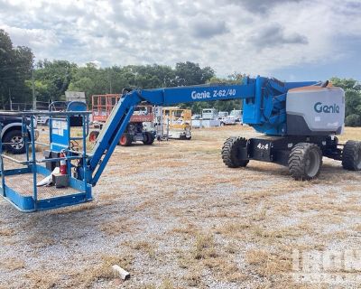 2017 Genie Z-62/40 4WD Diesel Articulating Boom Lift