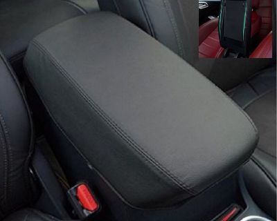 Fits 2011 - 2019 Jeep  Cherokee, Cherokee,  editions CENTER CONSOLE COVER Faux-leather Material