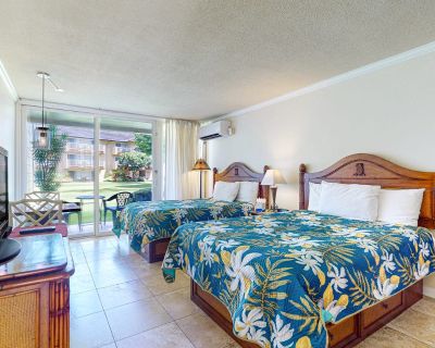 1BA Condo Vacation Rental in Islander on the Beach 121, Kapaa, HI