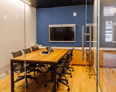 Semi-private Meeting Space. Brand new co working facilities.