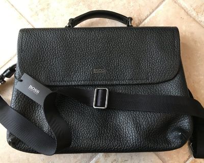 Men's Laptop Briefcase by Hugo Boss