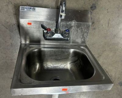 S/S Wall Mount Hand Sink RTR#5081932-10