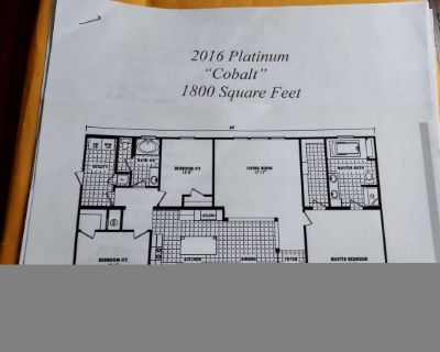 3 Bedroom 2BA 1800 ft Mobile Home For Rent in Foley, AL