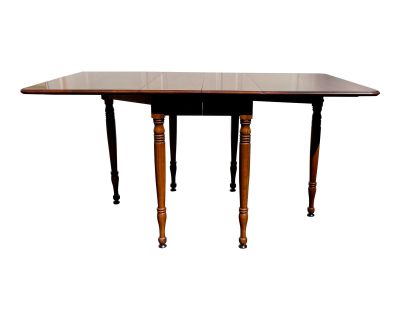 1970s Vintage Pennsylvania House Cherry Gate Leg Dining Table