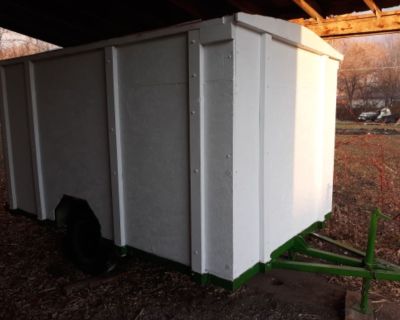 6x10 Home Built Enclosed Trailer