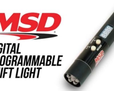 New MSD 8963 mini digital shift light