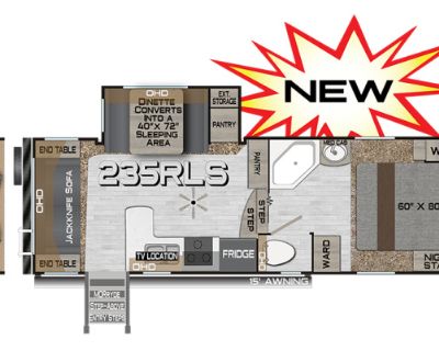 2025 Northwood Mfg Arctic Fox Rapid 235RLS