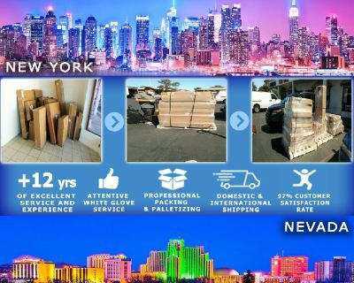 Established in 2003, Packing Service, Inc., specializes in Loading, Crating, Palletizing and Shipping services on-site and all across the nation. With over 10 years in the business, we have formed a reputable and reliable track record with a 97% Customer Satisfaction rating.


Packing Service, Inc. only hires professional staffing with compliance under our policies and contracts; in doing so, w...