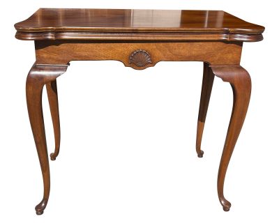 Mahogany Game Table Brandt Furniture Company