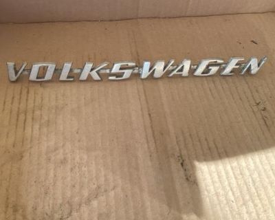 vw original Decklid emblem