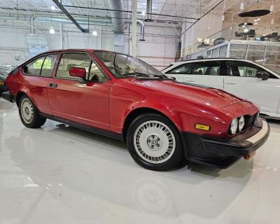 1982 Alfa Romeo GTV Manual Transmission