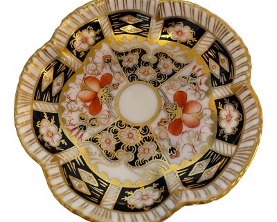 Mid 20th Century Royal Crown Derby Small Plate - English Bone China