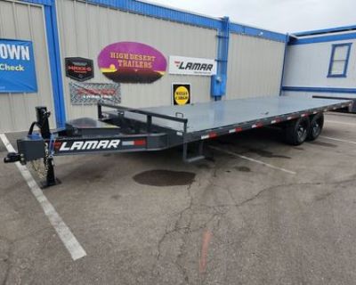 2024 Lamar Trailers F8- 102x22' Steel Deck- 14K GVWR