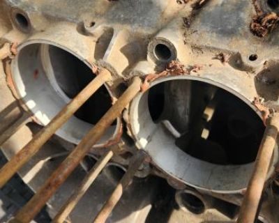 Vw bus block with 2 cranks