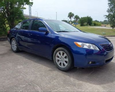 Salvage Blue 2007 Toyota Camry Xle