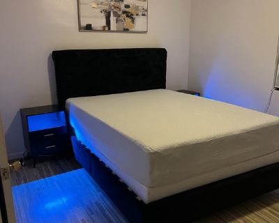 Total rooms: 2. Deposit: $800.00 * Utilities included?: Yes * Fees apply?: No. References are not required. No preference. Non-smoking. Not for couples. Furnishings: Furnished * Parking: Yes * Garage: No * Yard/patio: No * Balcony/roof terrace: No * Disabled access: No * Living room: shared * Broadband included: No. Availability Available Now Minimum term None Maximum term None. Room includes b...