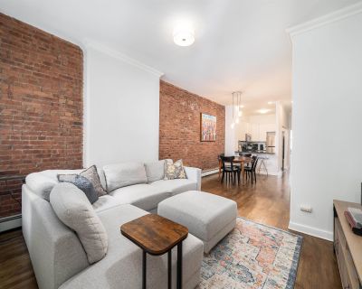 257 12Th St # 2B. Property for Rent in Hoboken, NJ for $3,595 with 2 bedrooms and 1 full bath.. This charming 2-bedroom, 1-bathroom condo is a fantastic place to call home! With its fabulous uptown Hoboken location and thoughtful layout, it offers both comfort and convenience. The high ceilings and exposed brick add character, while the hardwood floors throughout create a warm, inviting atmosph...