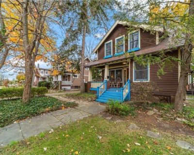 19 4th Ave. Welcome to wonder!! This Fully Furnished SHORT TERM RENTAL Features a dreamy open concept, lofted areas, playful passageways and a whimsical outdoor area, each space plays a unique character in this home's storybook charm. Located in walking distance to Baldwin Wallace, a short drive to Cleveland Hopkins Airport (CLE), and an easy ride to Downtown, West Side Market, Cleveland Clinic...