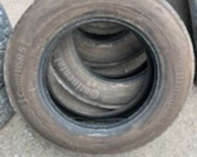Quantity of (7) Continental Conti Hybrid HS3 Tires