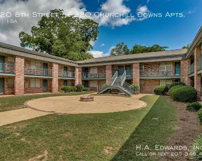 1420 8th Street. Churchill Downs Apartments is in the perfect location just .5 miles from the University on 8th street. Also, conveniently placed by the Strip which includes many sit down and fast food restaurants, shopping, many night life attractions, and a Publix. Churchill provides a 1 & 2-Bd/ 1-Ba apartments from 650sqft to 750sqft that comes with fully equipped kitchen, spacious living ro...