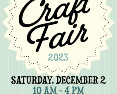 SCA CA Christmas Craft Fair