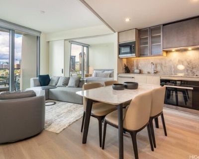 1000 Auahi St Apt 2503. This well-appointed 1-bedroom, 1-bathroom with 1 parking stall unit has been designed efficiently to maximize the use of space, creating a cozy experience ideal for your home. A sliding door between the living and the bedroom allows you to expand and showcase the space when entertaining family and friends. Enjoy contemporary coastal living from the lanai, where you can f...