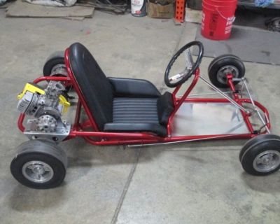 Vintage "Hawthorne" Go Kart. "Faster than Grease Lightning!"