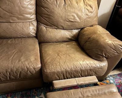 3 seat Leather sofa for sale