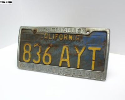 Bill Worsham VW Plate Frame