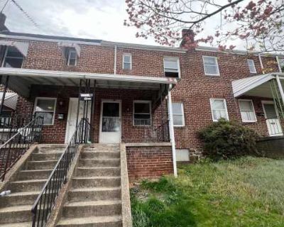 3 Bedroom 1BA 1020 ft Townhouse For Rent in Baltimore, MD
