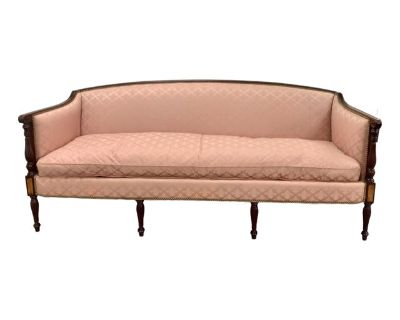 Mid 20th Century Hickory Chair James River Sheraton-Style Settee