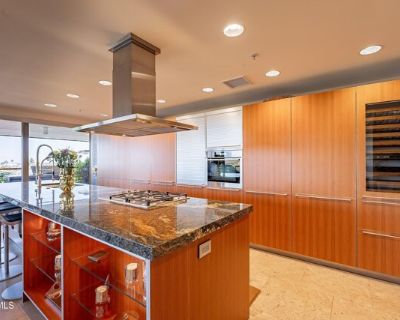 7167 E Rancho Vista Dr Unit 6004. Fully furnished, penthouse condo, located in the highly coveted Optima Camelview Village! 3 bed, 3.5 bath plus an office. The views alone are some of the best around with panoramic views of the McDowell Mountains. Contemporary upgraded features thought the entire home. The wrap-around terrace is the signature piece of this home with lush, desert landscaping and...