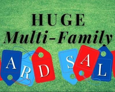 MASSIVE MULTI-HOUSE YARD SALE!
