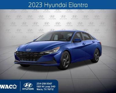 Used 2023 Hyundai Elantra Hybrid Blue