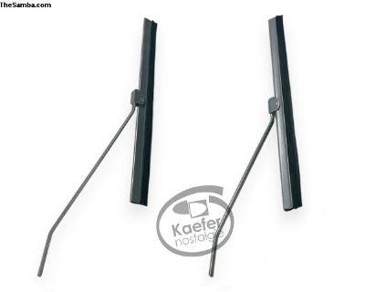 Oval Beetle Wiper Arm and Blades Set 1952-57