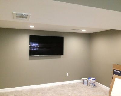 WE DO:
INTERIOR AND EXTERIOR PAINTING
LIGHT CARPENTRY REPAIRS
DRYWALL REPAIRS AND INSTALLATION
ELECTRICAL AND PLUMBING REPAIRS
FLOODING DAMAGE REPAIR
TERMITE DAMAGE
BASEMENT REMODELING WITH KITCHEN ROOMS AND BATHS.
WE HAVE 5 STAR REVIEW AND 25 YEARS EXPERIENCE.

CALL ALEX
240-409-4406