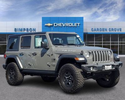 Used 2020 Jeep Wrangler Sport