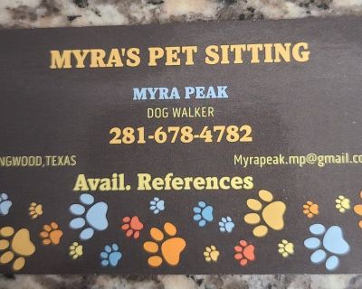 DOG WALKER/ PET SITTING