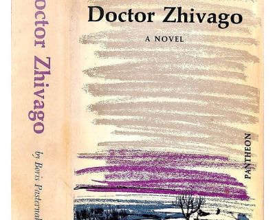 PASTERNAK, Boris [559] pp. Pantheon Books 1958 Third Printing 8 1/2" x 6" Jacket design by Ampelio Tettamanti. Translated by Max Hayward and Manya Harari. In his 1958 New Yorker review, Edmund Wilson called the novel "one of the very great books of our time Doctor Zhivago will, I believe, come to stand as one of the great events in man s literary and moral history." It was not allowed to appear...