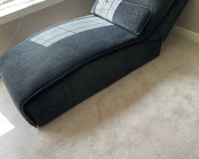 Modern Fabric Armless Power Chaise Lounge. $1150 retail.